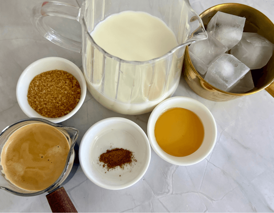 brown sugar honey cinnamon latte 