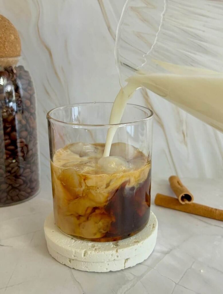 iced brown sugar honey latte recipe