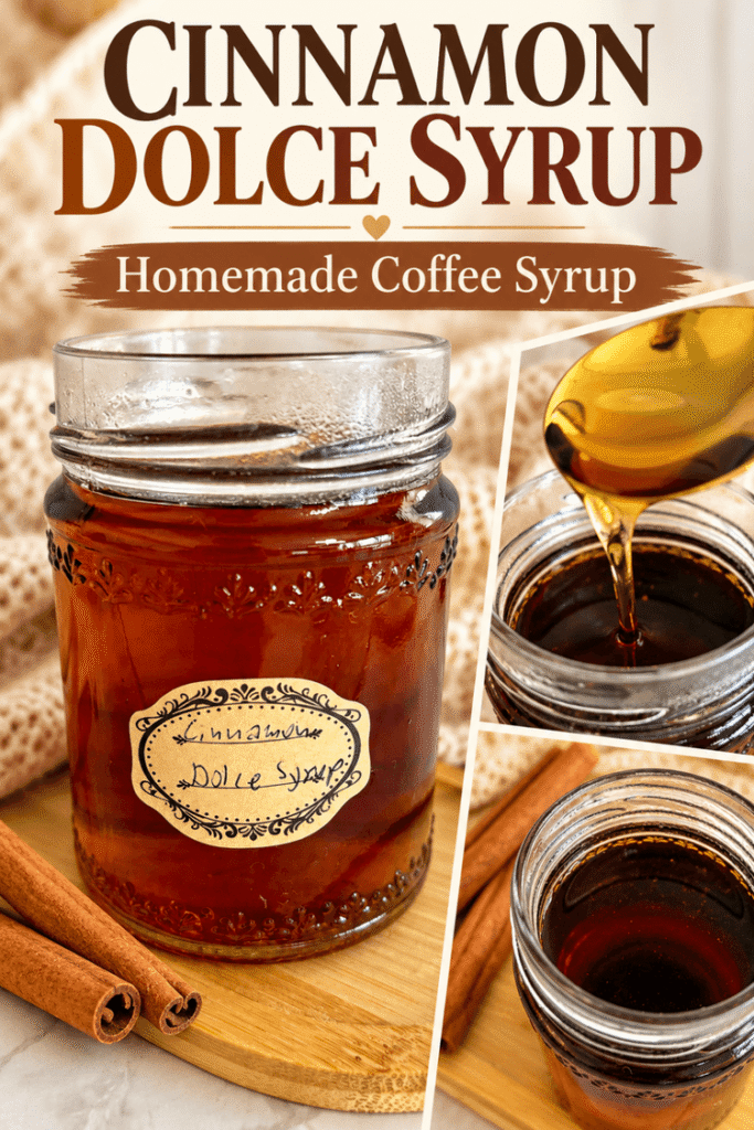 cinnamon dolce syrup recipe