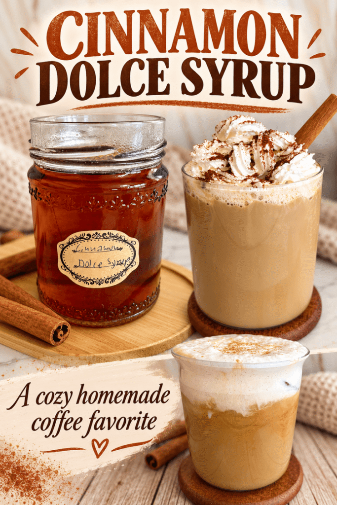 cinnamon dolce syrup 