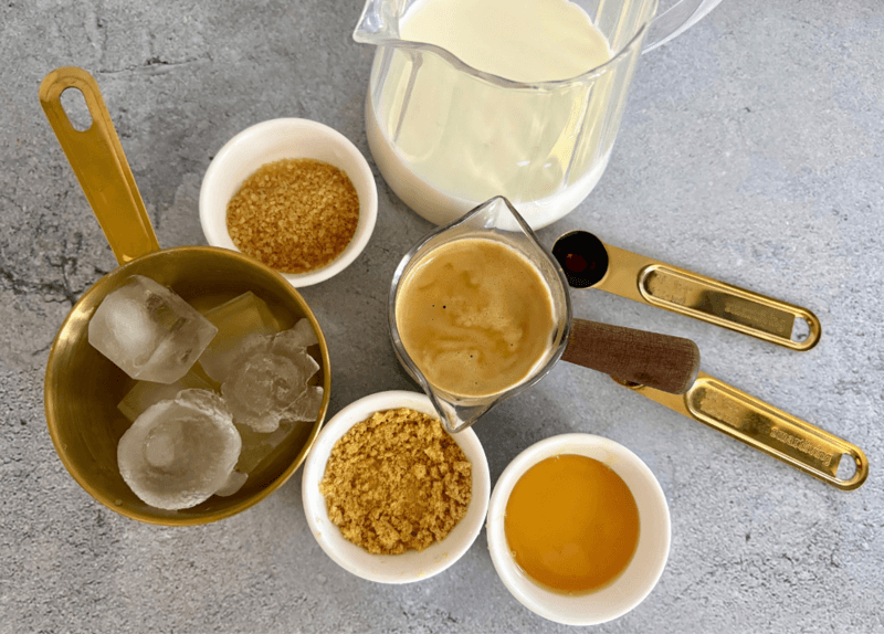 Iced Teddy Graham Latte