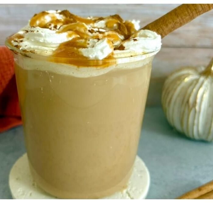 Caramel Pumpkin Spice Latte